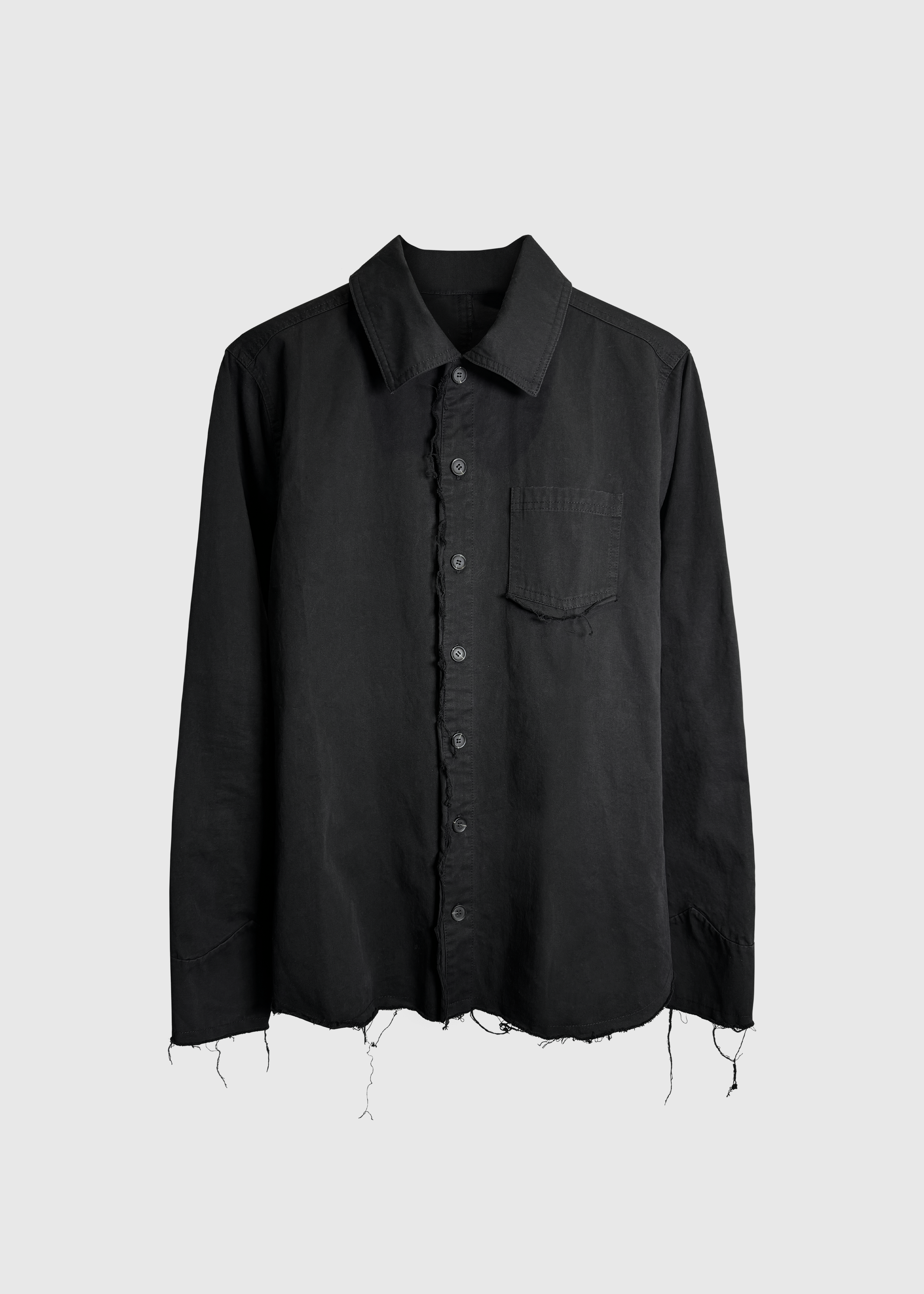 Frayed Overshirt – JUN ALYX