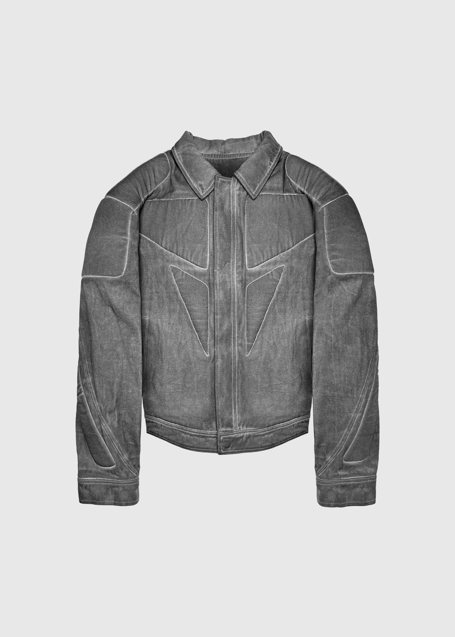 Cafe Padded Denim Jacket – JUN ALYX