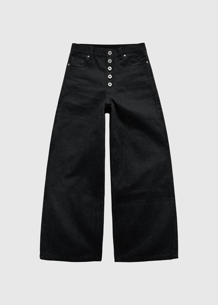 16oz Loose Fit Raw Denim in Black – JUN ALYX